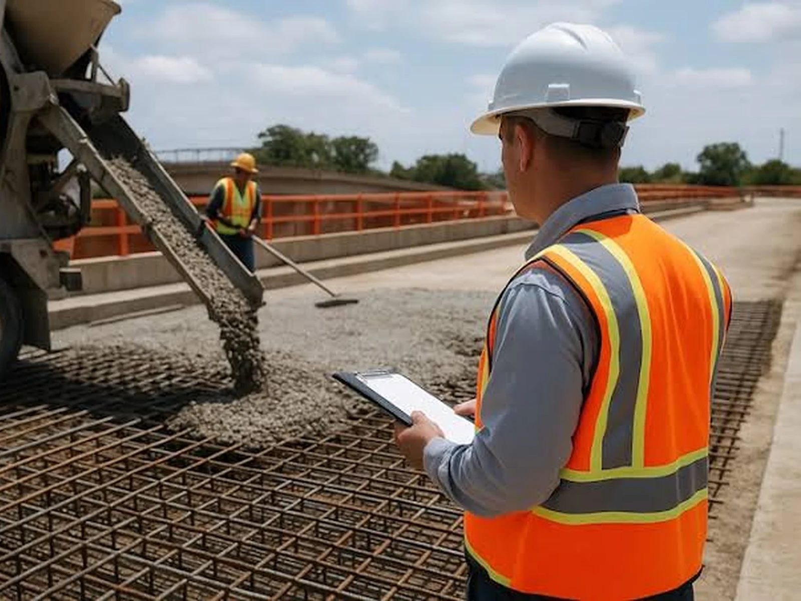 Civil construction quality and safety activity