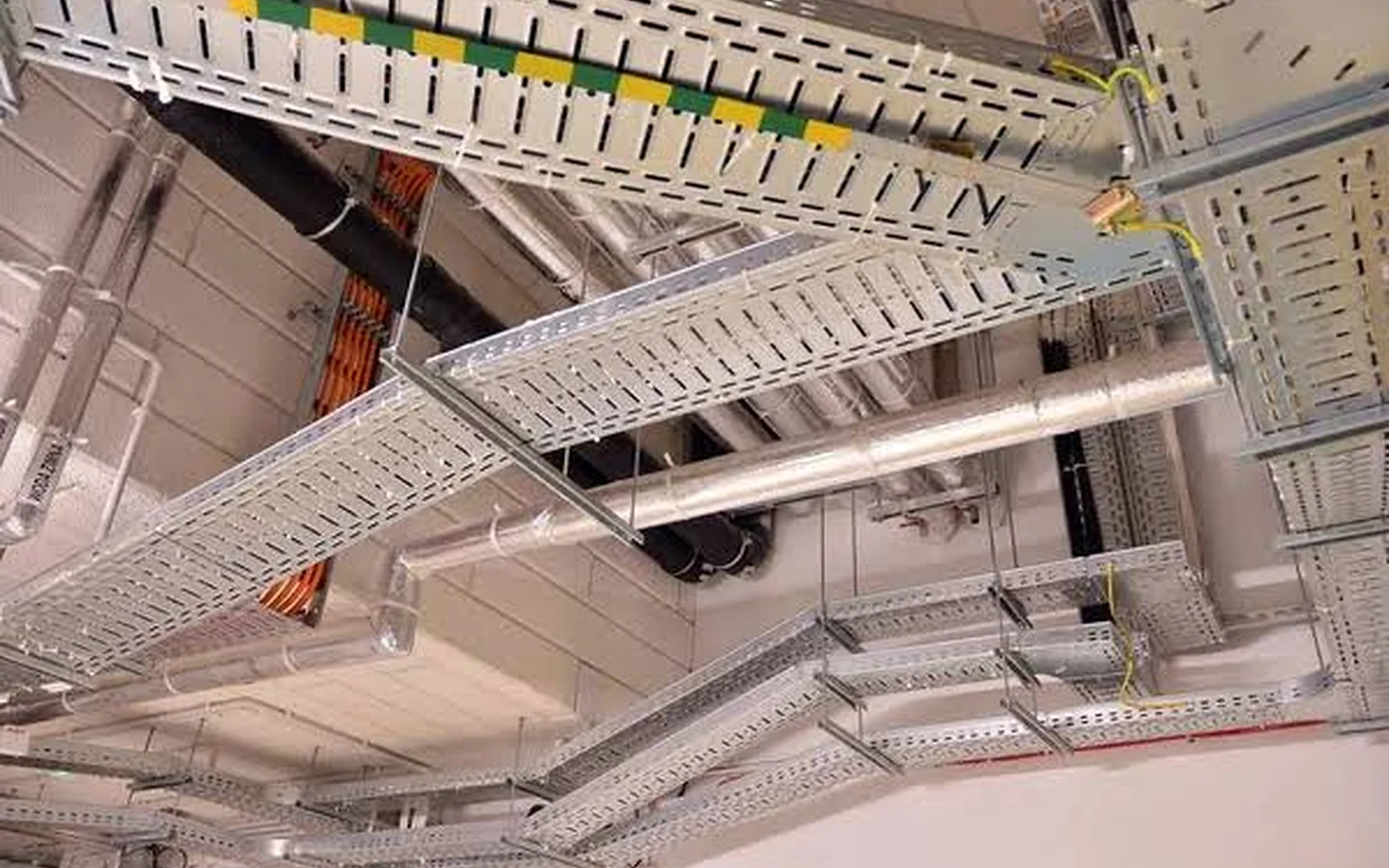 Electrical containment and cable route installation