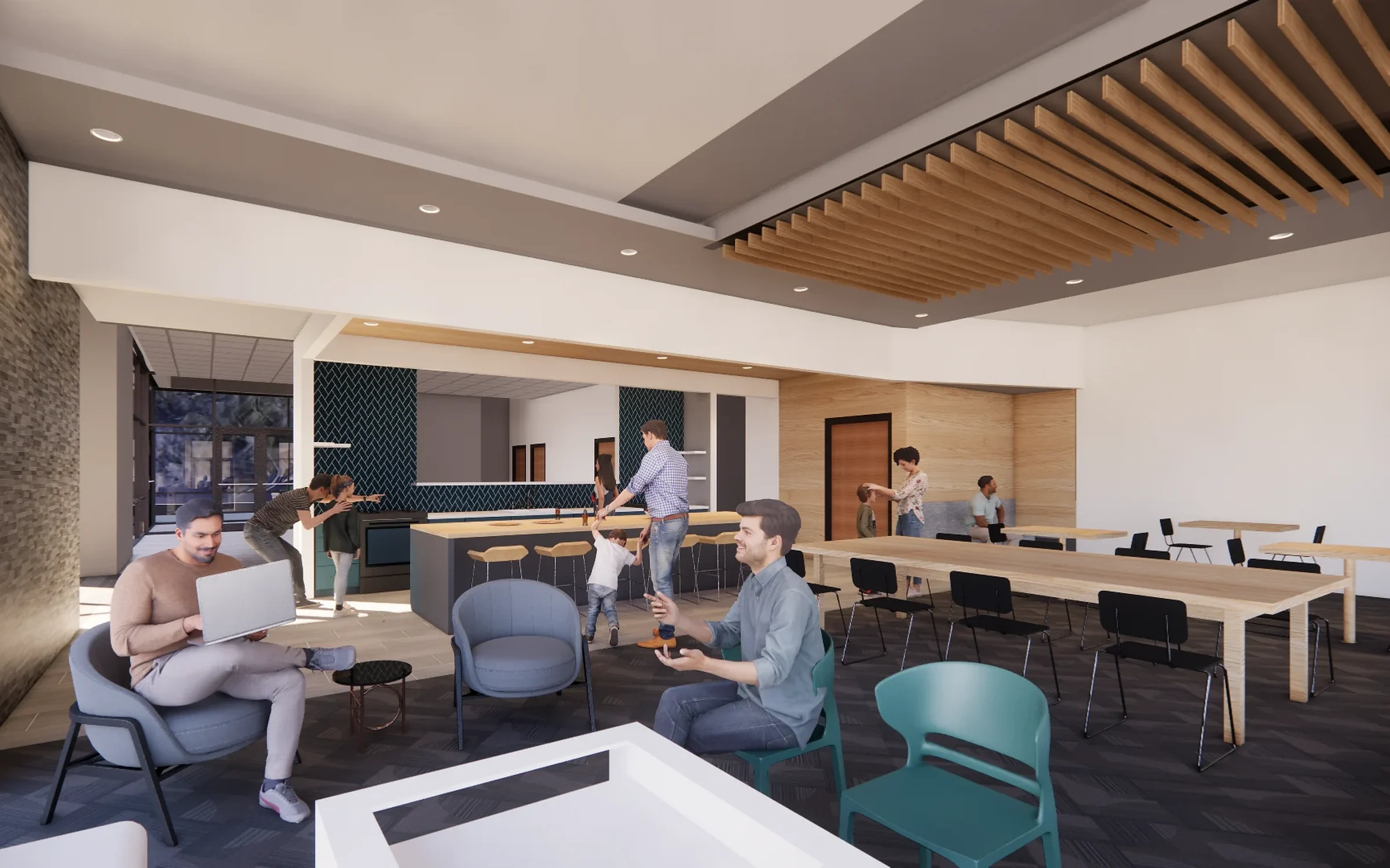 Fit-out and project completion works