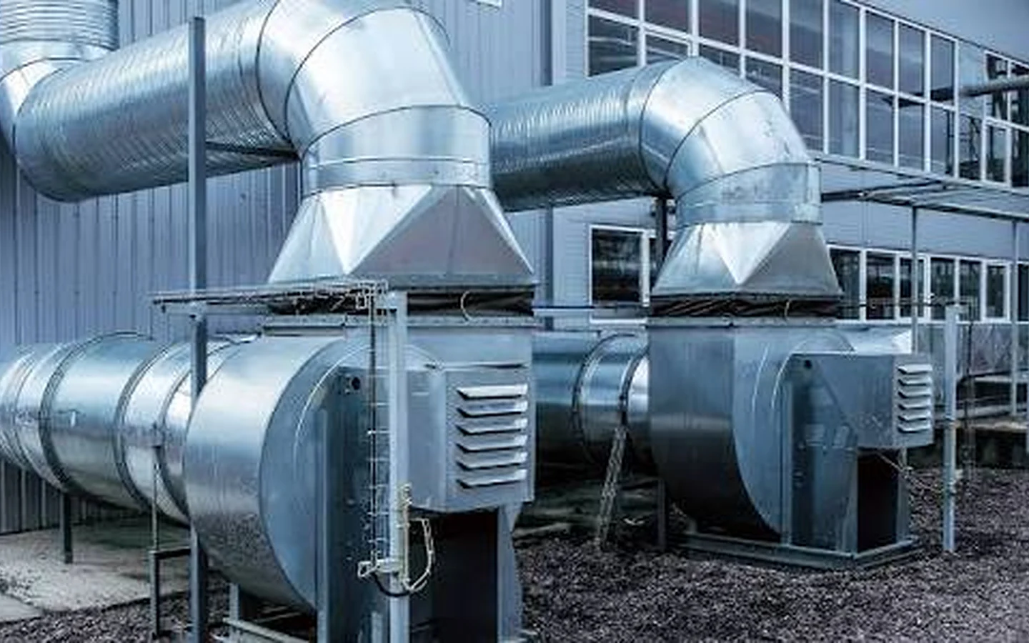 Ventilation and building-services installation