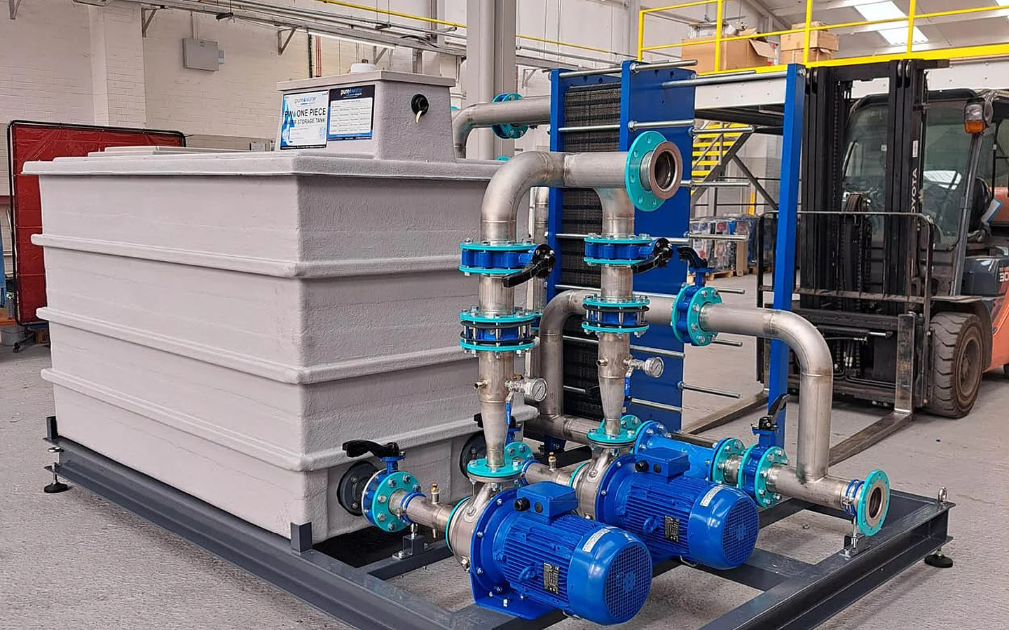 Industrial equipment access and installation readiness