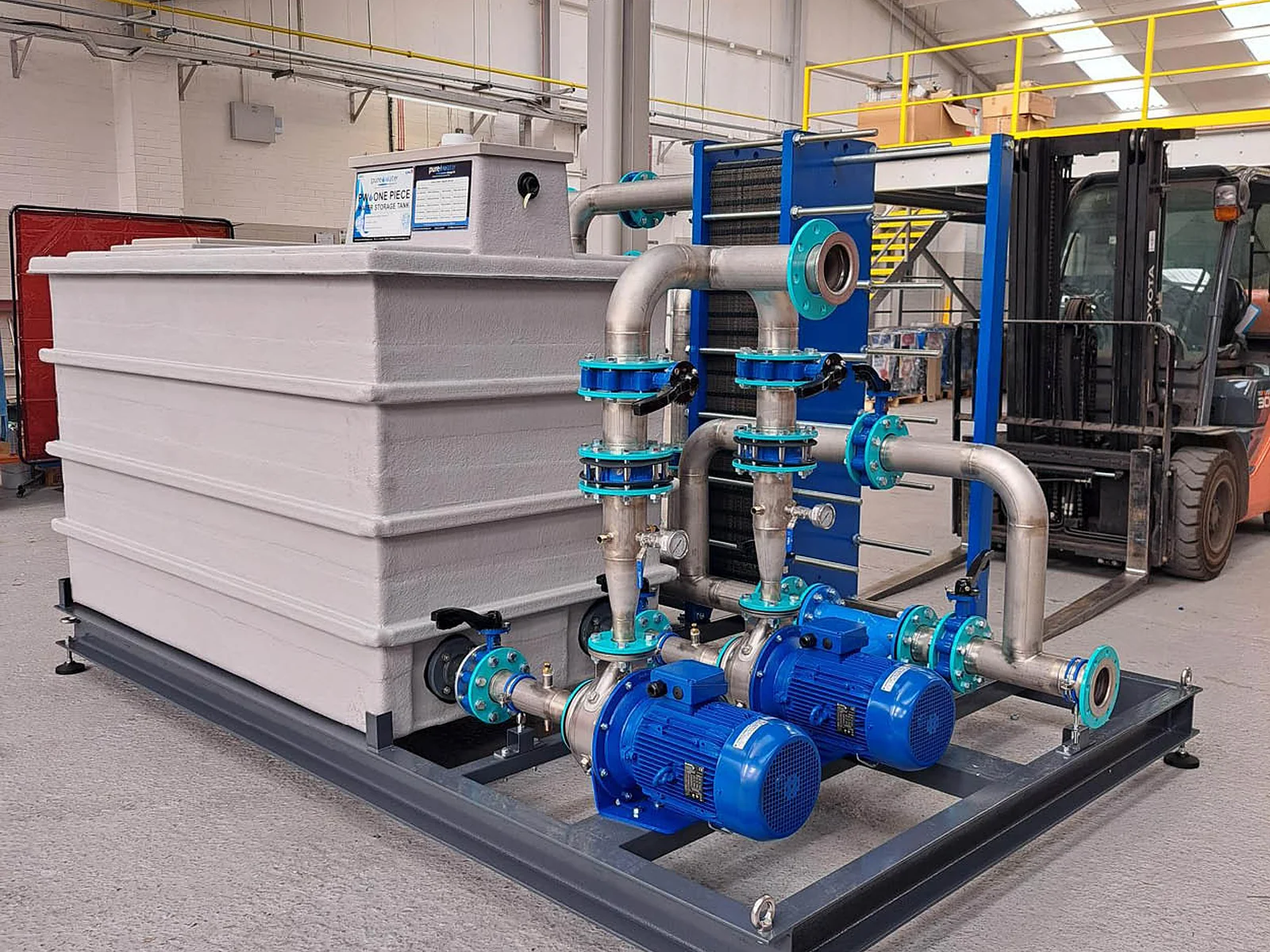 Mechanical equipment and industrial installation works